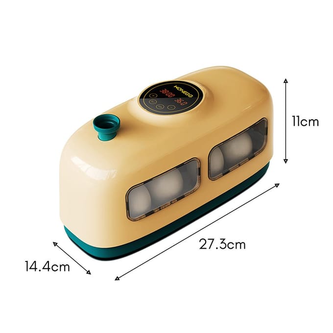 Mini Digitale Eierincubator Gevogelte Hatcher Automatische Temperatuurregeling Incubator Met LED-licht EU Plug