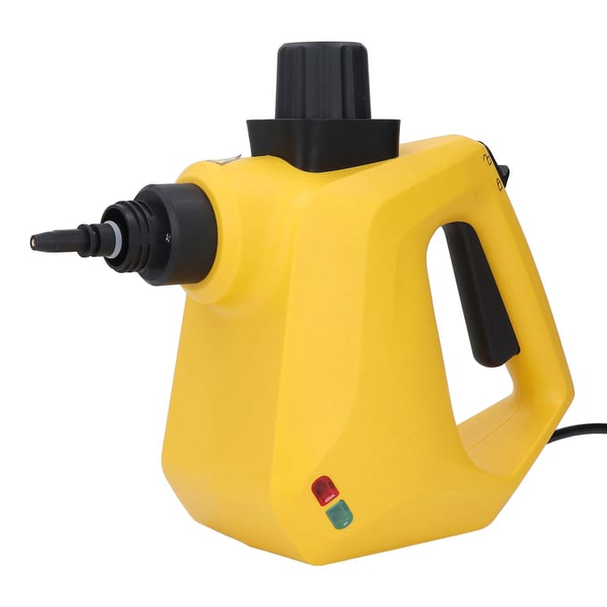 Stoomreiniger 250 ml Inhoud Hoge Temperatuur Stoomreinigingsmachine met 9 Accessoires voor Thuis VS US Plug black