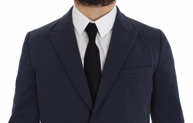 Blazer Effen Kleur Slim Fit