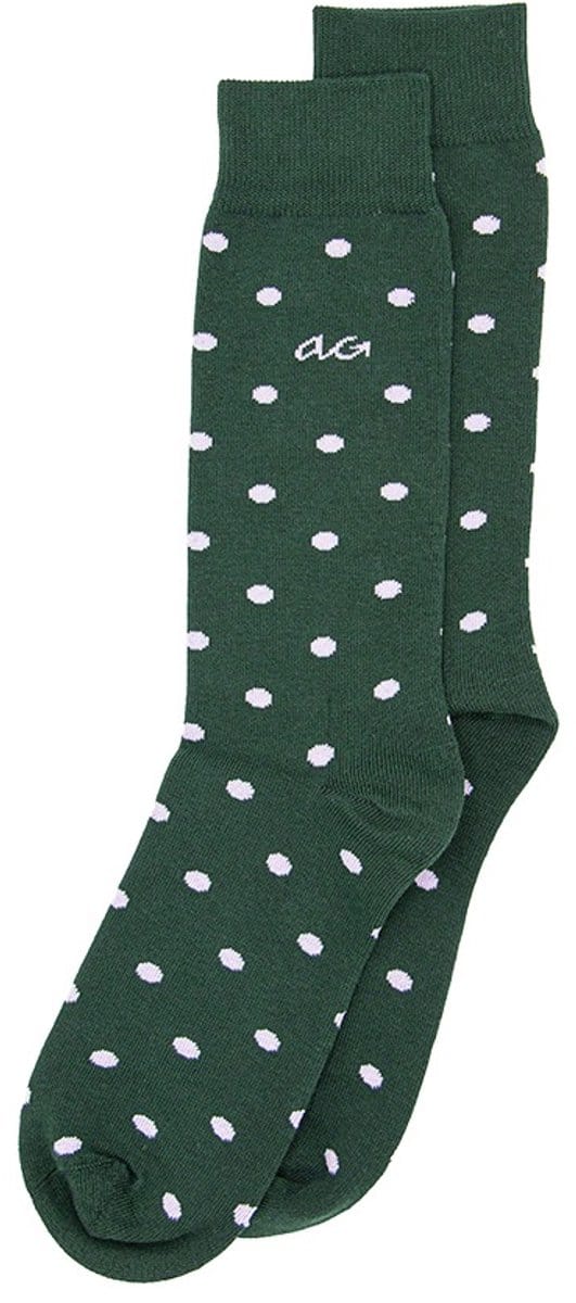 Alfredo Gonzales unisex sokken classic dots groen