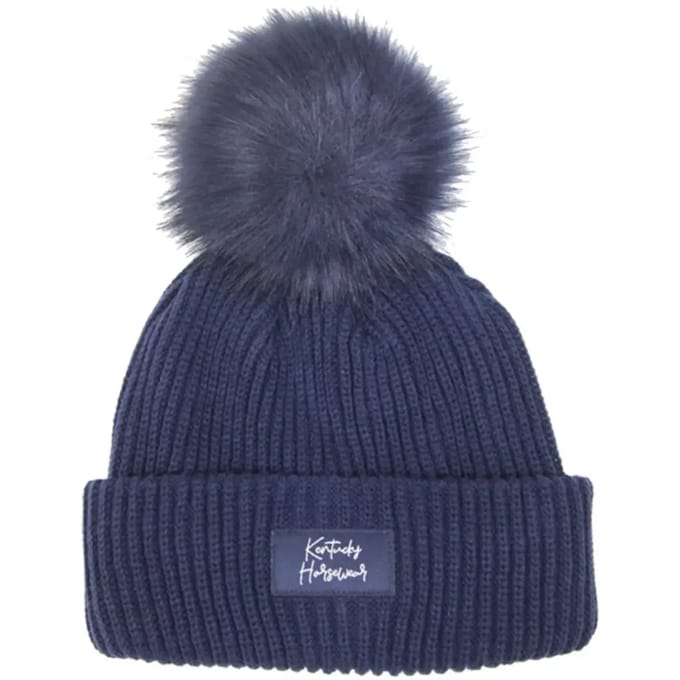 Kentucky Horsewear - Muts - Donkerblauw - Met Pompon