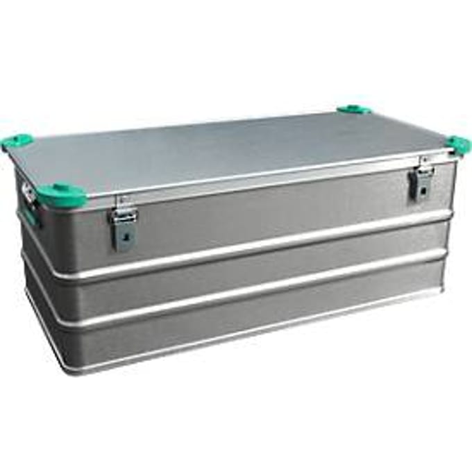 Super-box, licht metaal, met stapelhoeken, 150 l