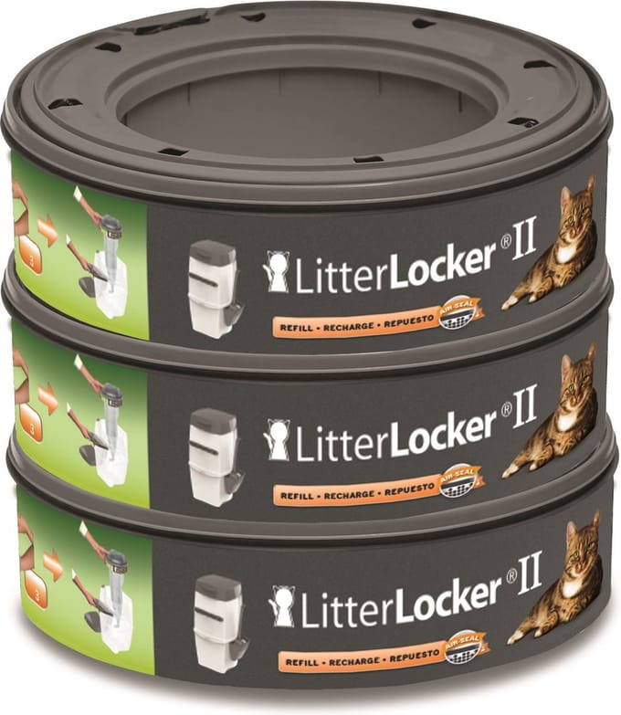 LitterLocker Kattenbakfilter Navulling - 3 St.