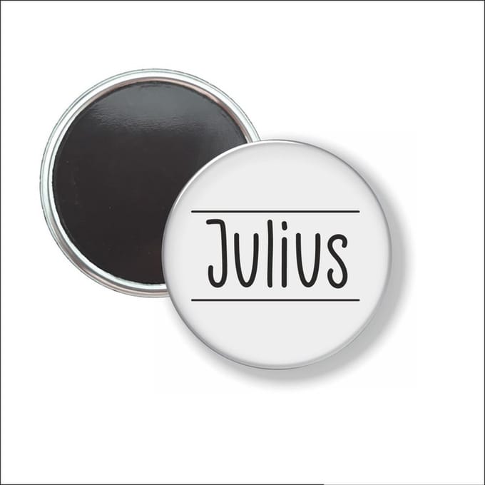 Button Met Magneet 58 MM - Julius - NIET VOOR KLEDING