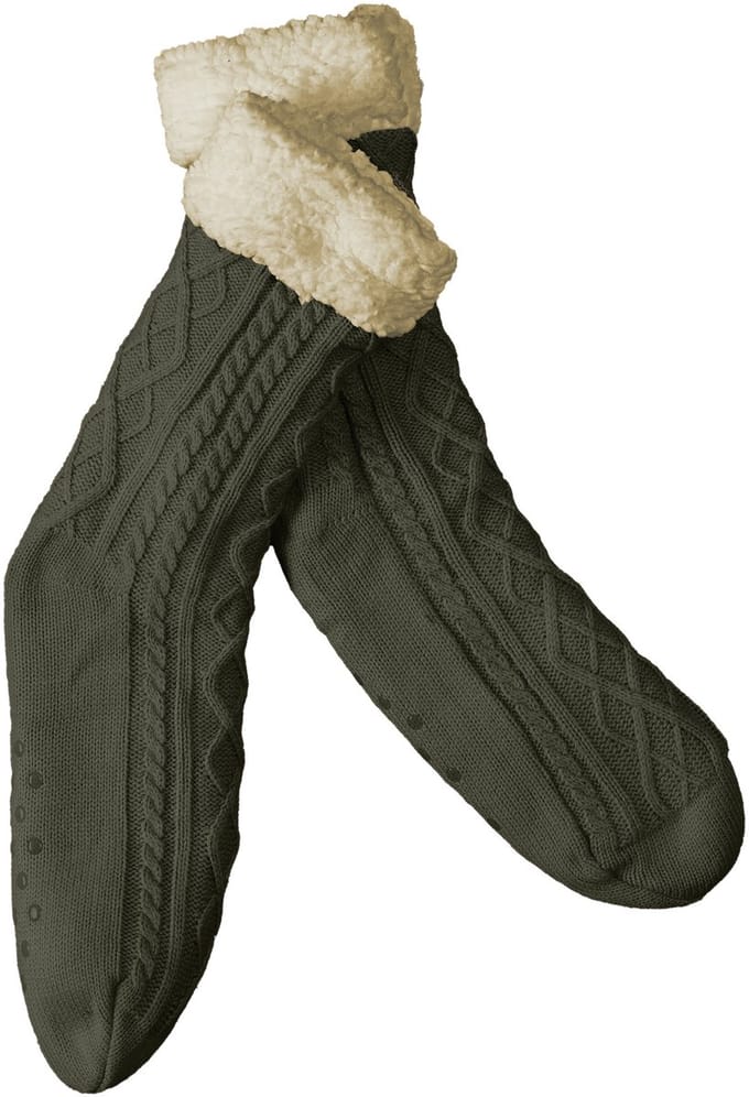 De Witte Lietaer Yamuna Home Socks 40-46 khaki