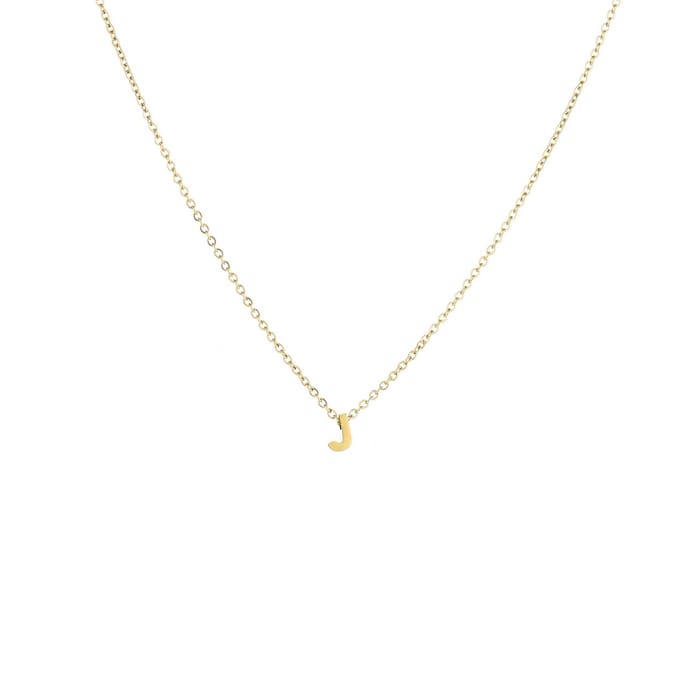 Go Dutch label ketting geluks klaver N9330-2 Goud