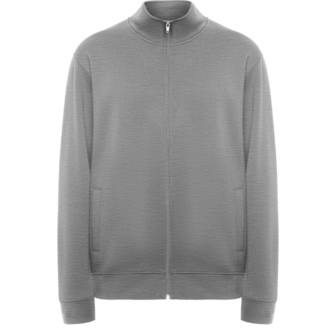 Roly Uniseks Sweatjack Ulan voor volwassenen (Heide Grijs)