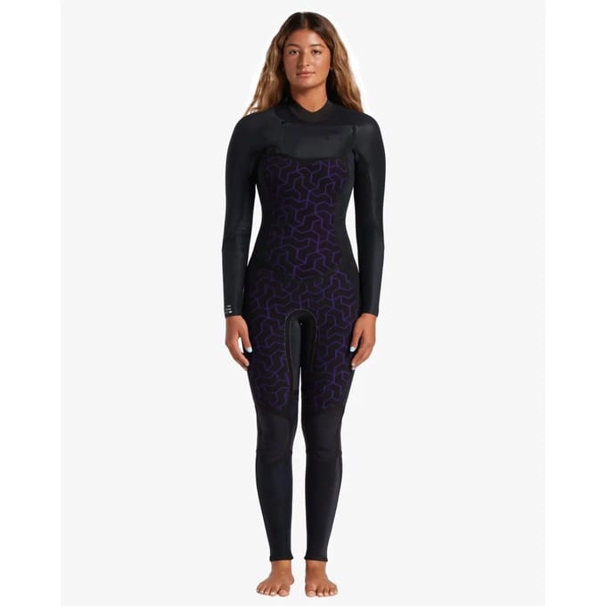 Vrouwen wetsuit Billabong Synergy 4/3 mm Chest Zip