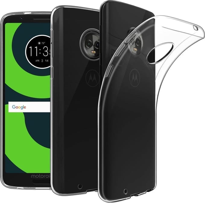 Soft TPU hoesje Silicone Case Geschikt voor: Motorola Moto E5 Plus