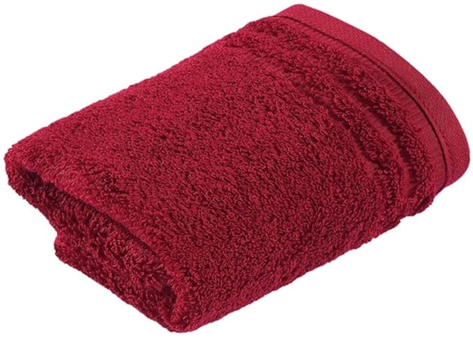 Vossen handdoek Vienna Style Supersoft 30x30 rubin