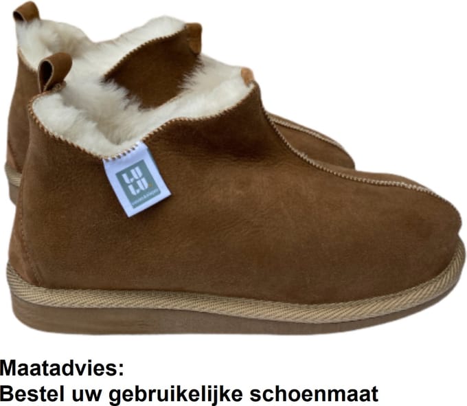 Schapenvacht sloffen van LuLu - Maat 37