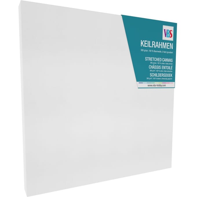 VBS Schildersdoek 30 x 30 cm, H 3 cm