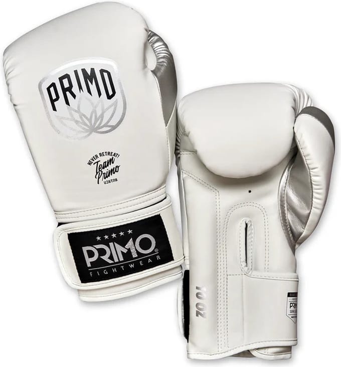 Primo Emblem 2.0 Semi Leather Bokshandschoenen - Wit 12 oz