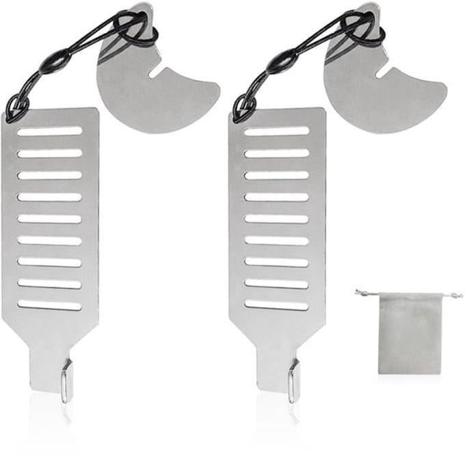 Allecto - Rvs Deurstopper Set - Veiligheidsoplossing - Duurzaam
