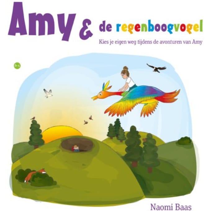 Amy & De Regenboogvogel - Naomi Baas