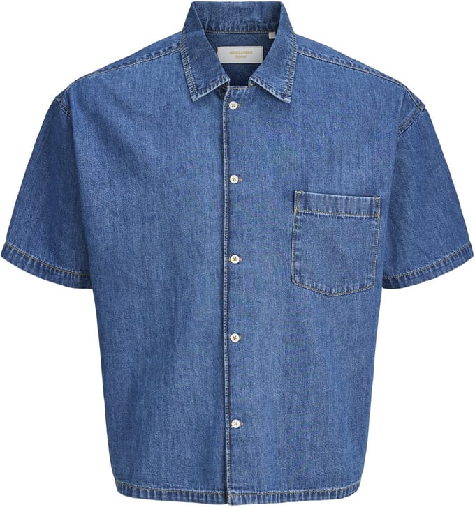 Jack & Jones Denim overhemd Cropped Fit Denim overhemd