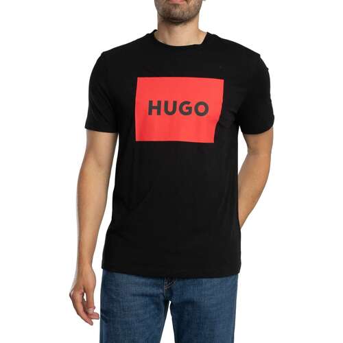T-shirt Korte Mouw HUGO Dulive222 grafisch T-shirt