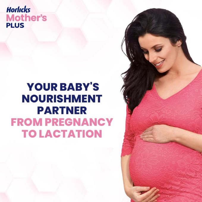 Horlicks Mother's Plus Kesar 400 G BIB 20 Sachets Hoge Eiwitten Zwangerschap Lactatie Voeding DHA