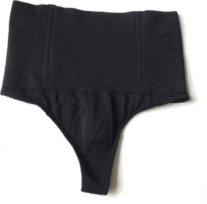 Go Go Gadget - High-Waist String - Shapewear - Zwart - Maat XL