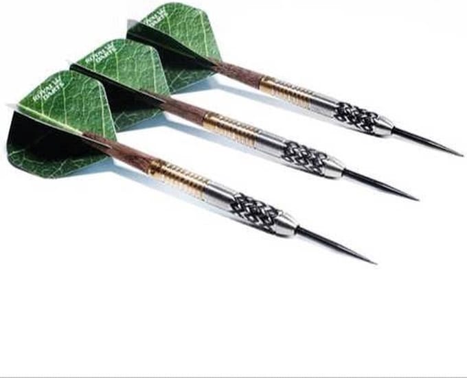 Royal Darts Green Line dartpijlen 26 gram - steeltip darts set.