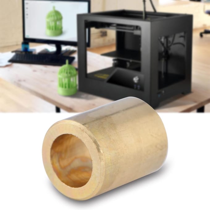 Zelfsmerende bus messing lagerhuls voor Ultimaker 3D-printer schuifblok 8*12*15mm black