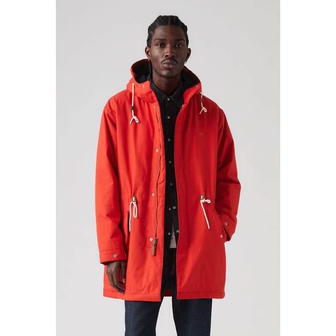 Levi's Harrison Parka Molten Lava Taglia: S | Parka Outlet | Uomo