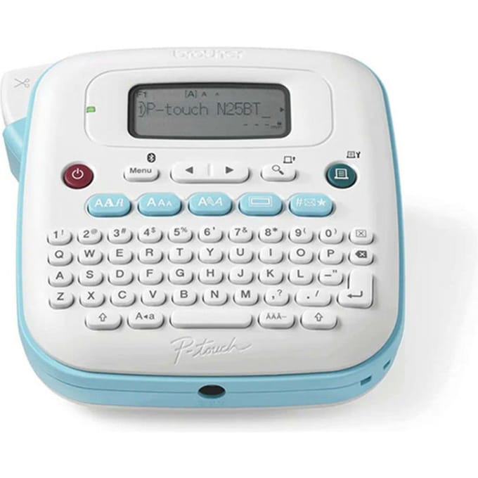 Labelprinter Brother P-touch Btag PT-N25BT desktop qwerty 12mm wit