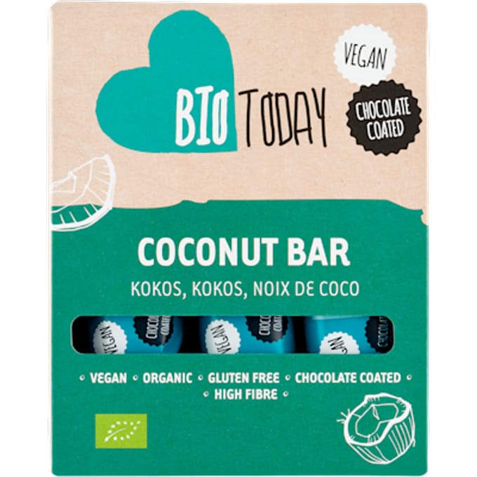 Vegan Coconut Bar 3 stuks biologisch