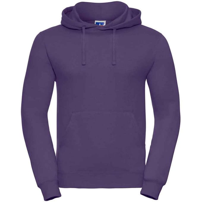 Russell Effen Heren Hoodie (Paars)