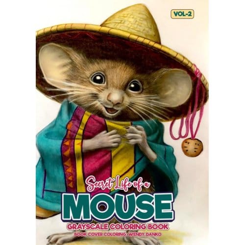 Secret Life Of A Mouse Vol 2 - Nori Art Coloring