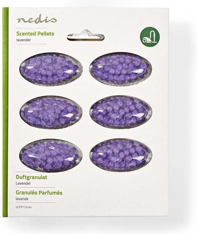 Nedis Vcfp112Lav Geurparels Voor Stofzuiger Lavendel 6 Stuks