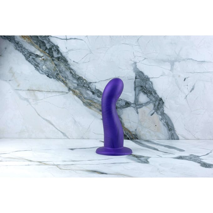 Ylva &amp; Dite | Handmade Violet Anal Dildo with Suction Cup | Leda