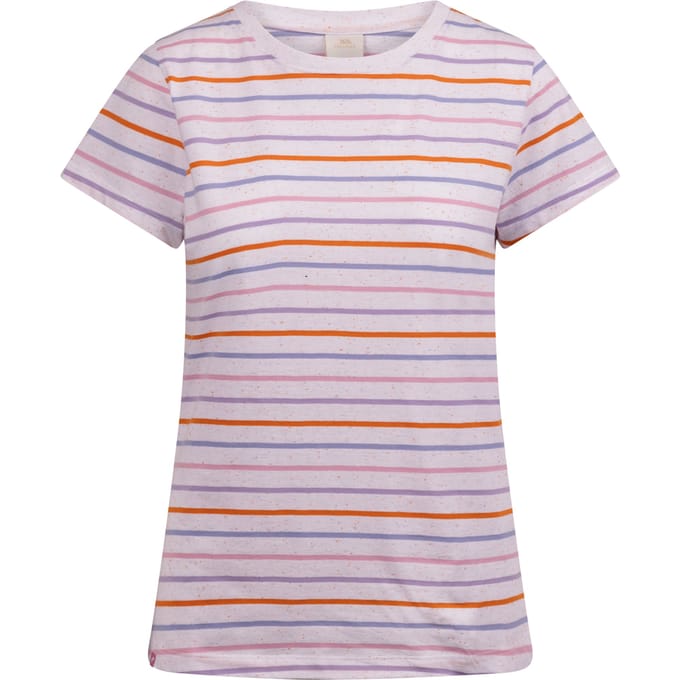 Trespass Dames/Dames Michaela Gestreept T-shirt (Wit/multikleurig)