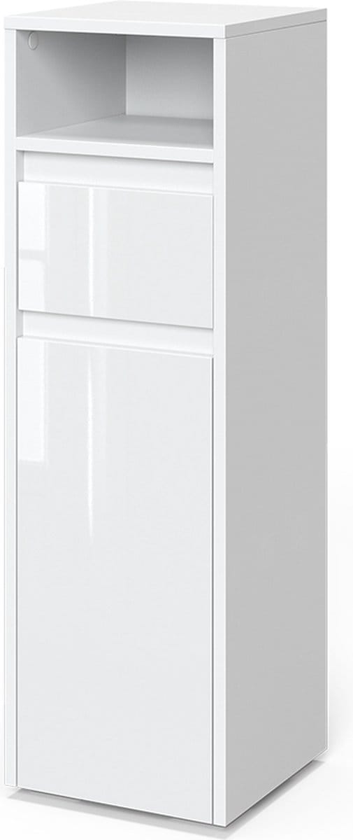 Vicco Majest Halfhoge kast – 30.2 x 96.3 cm Wit