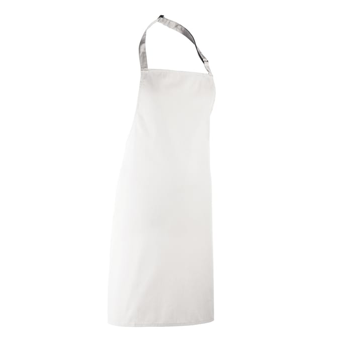 Premier Dames/Dames Kleuren Bipschort Met Zak / Werkkleding (Pakket van 2) (Wit)