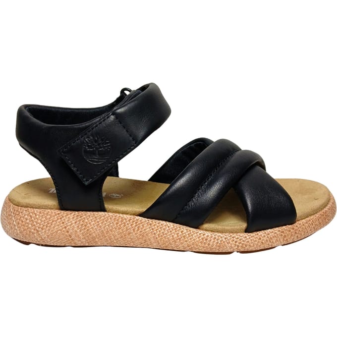 Damesschoenen Timberland Belmar Waves Backstrap Sandal Medium Black Full Grain
