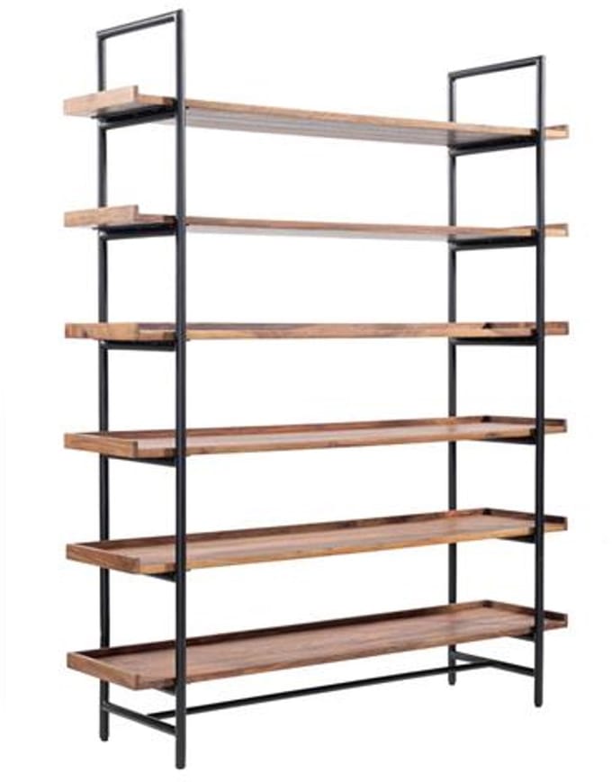Tower living Taviano wall rack 6 shelves 140x40x180