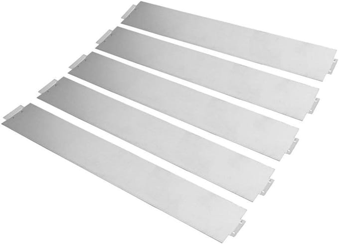 Gazonrand Bloembedrand - Flexibele Begrenzing - Tuin Decoratie - Verzinkt Metaal - 5 Meter - Zilver