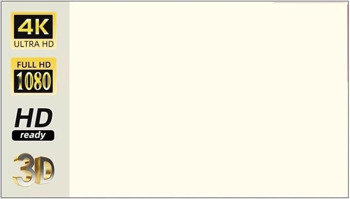 Projectiescherm - Beamer scherm - Film avond thuis - Anti-licht doek - 100 inch - Wit