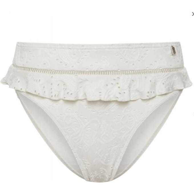 H2010 Beachlife Blancdeblanc Hoge Taille Onderkant Badpak Slipje 38 white