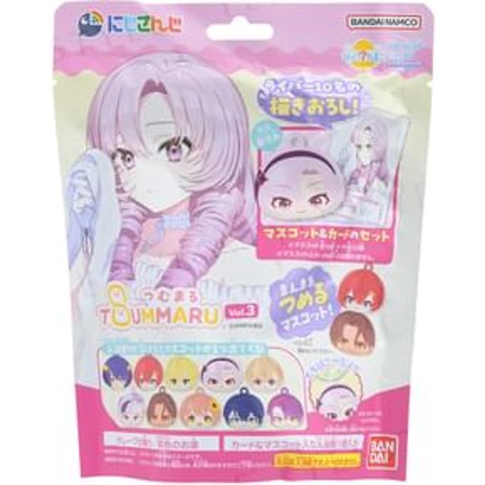 Bandai - Nijisanji Tsumumaru vol.3 Bath Ball 1 pc - Random Style