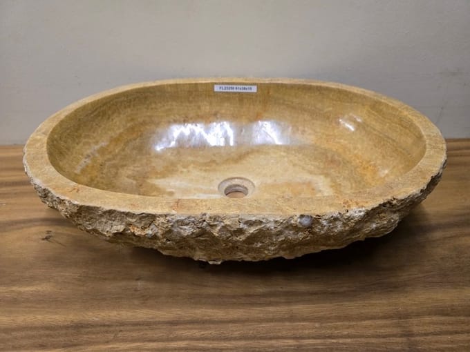 Onyx waskom - Ovaal - 61x41x15cm - FL23250