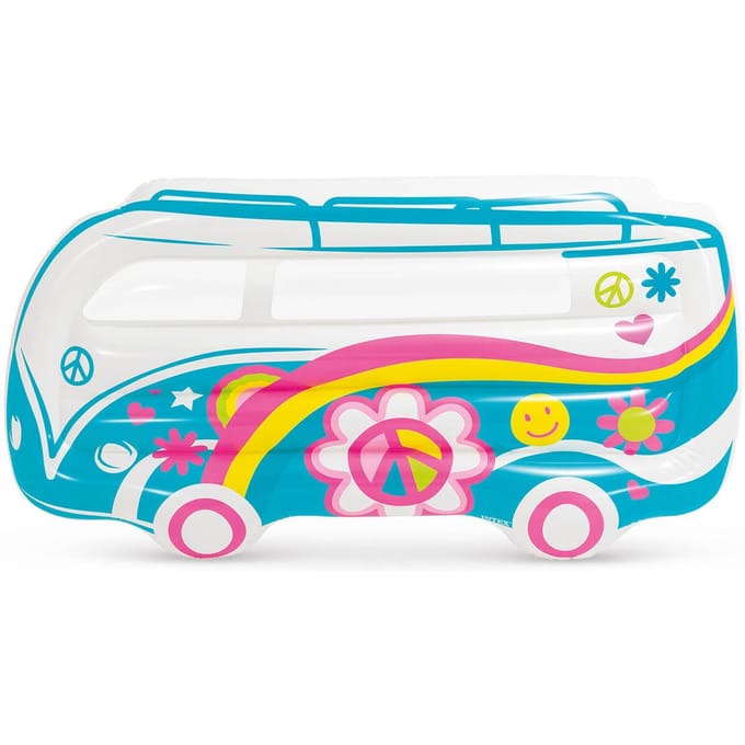 Intex Groovy Van Float - 178 x 91 x 23 cm - Opblaasbare Zwemfloat - Multicolor