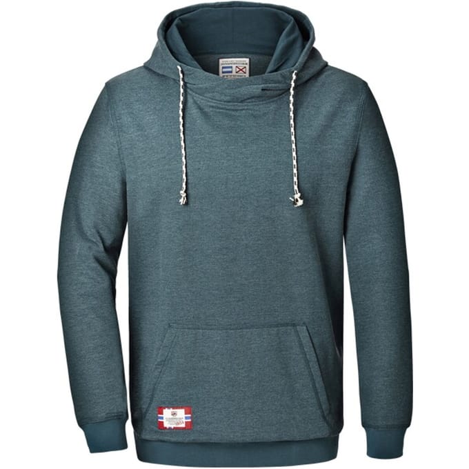 Jan Vanderstorm herren Sweatshirt - 64/66 - turquoise - Plus Size