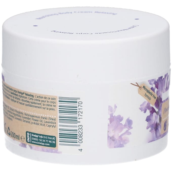 Kneipp Relaxing - Body crème - Lavendel - Rustgevende geur - 200 ml