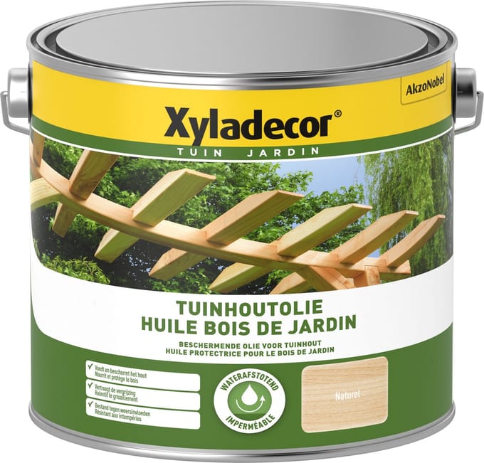 Xyladecor - Tuinhoutolie - Naturel - 2,5 L