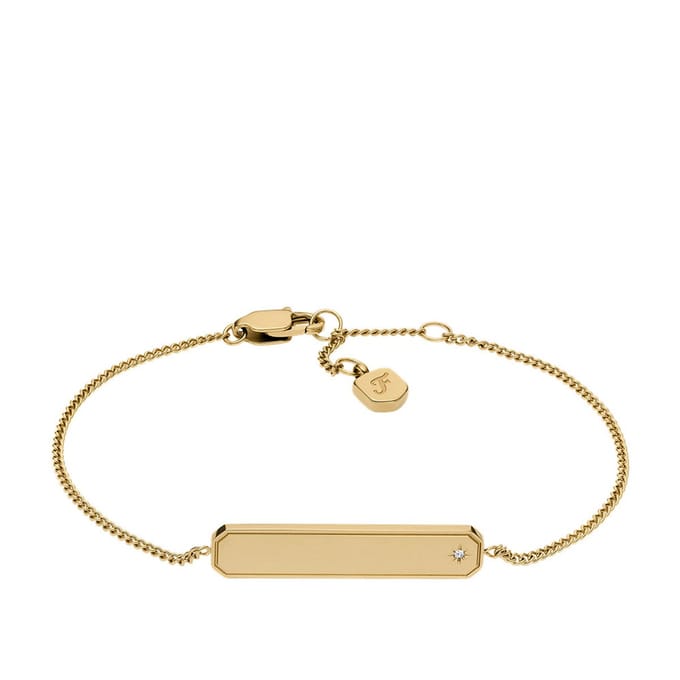 FOSSIL SADIE Dames Armband (sieraad) Goudkleurig