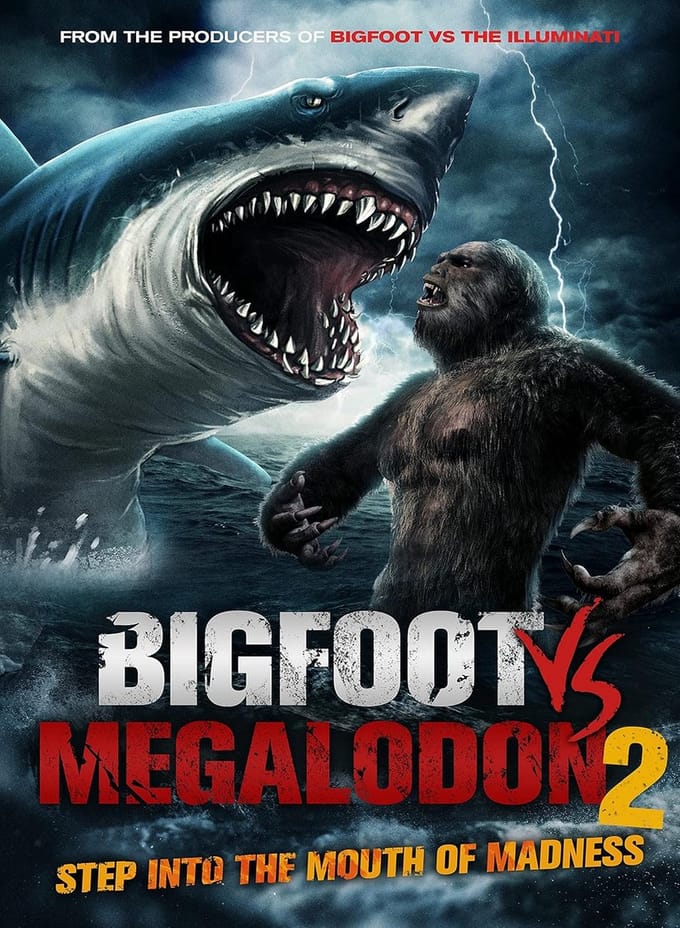 Epische Confrontatie: Bigfoot tegen Megalodon – Spannende Actie DVD/Blu-ray