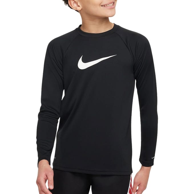 Nike Swim Hydroguard Essential LS Zwemshirt Junior - Maat 140