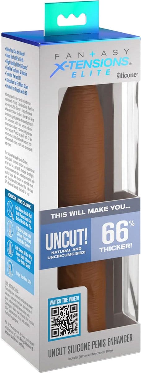 FXTE Uncut Penis Enhancer Tan